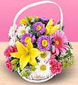 The FTD� Happy Blooms� Basket