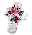 The FTD� Spiritual Tribute� Cross Pillow