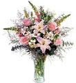 Pink Mix 23 stem Bouquet / with vase
