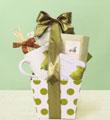White Pear Tea Basket