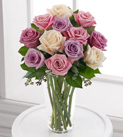 Terra Flora Flowers of Denver, The FTD Pastel Rose Bouquet