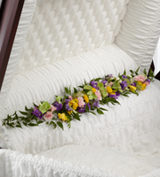 funeral flowers, sympathy flowers, The FTD� Trail of Flowers� Casket Adornment