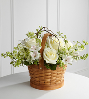 funeral flowers, sympathy flowers, The FTD� Peaceful Garden� Basket