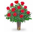 One Dozen Long Stemmed RED Roses